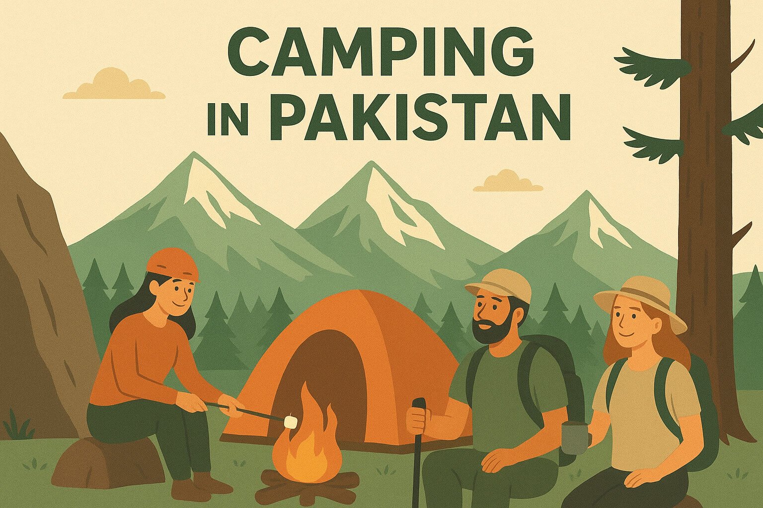 Camping in Pakistan