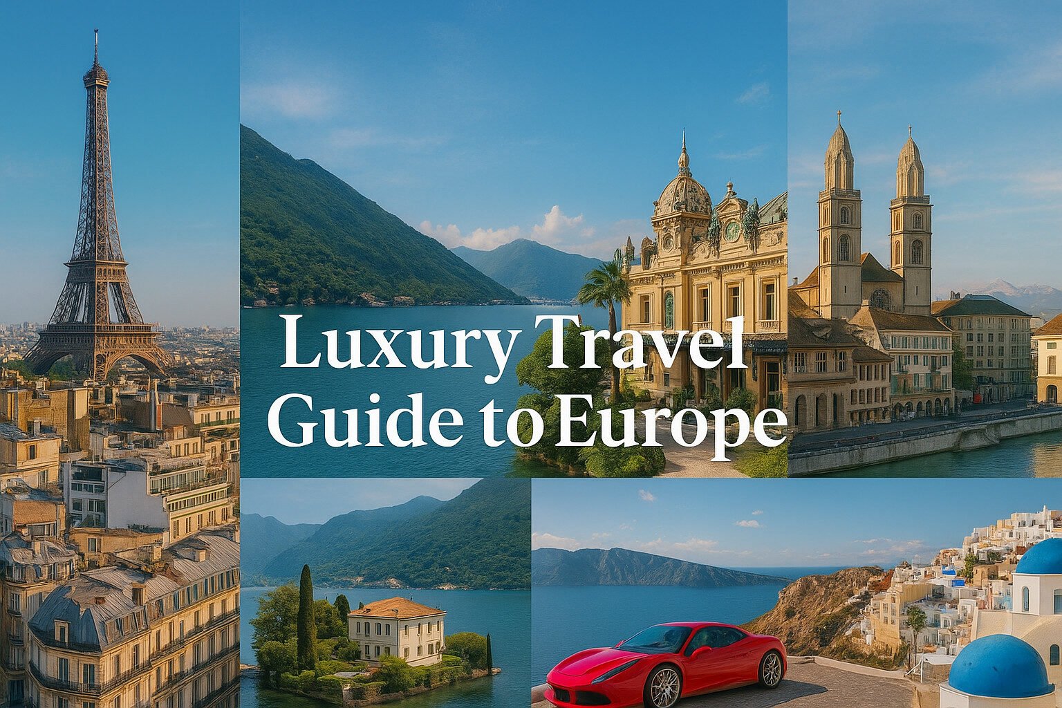 Luxury travel guide