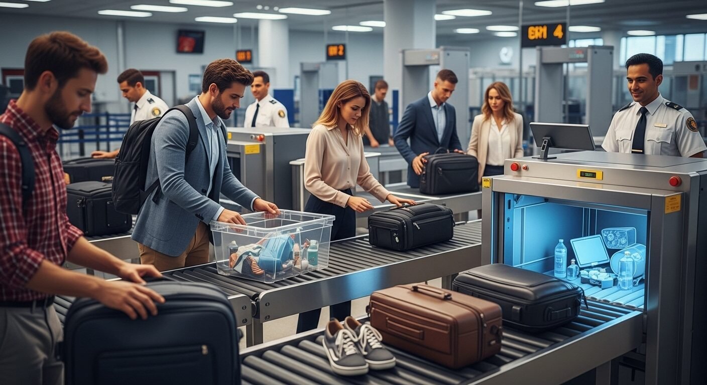 airport security navigation