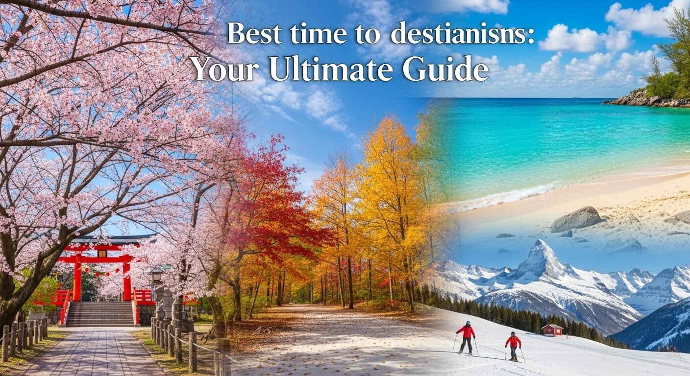 Best time to visit destinations