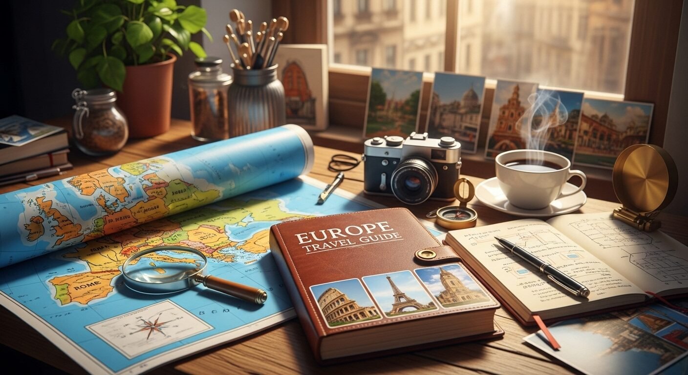 European travel guides