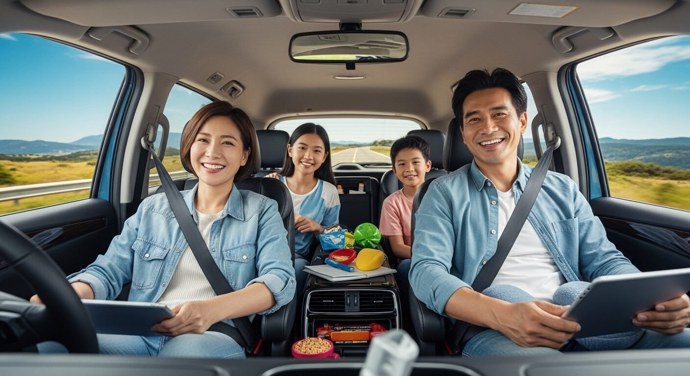 Family car travel
