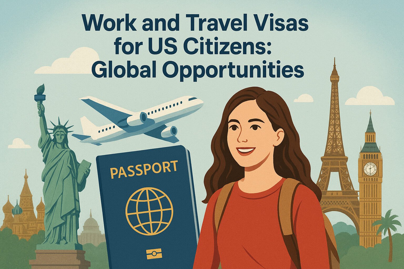 Work and travel visas for US citizens: Global Opportunities