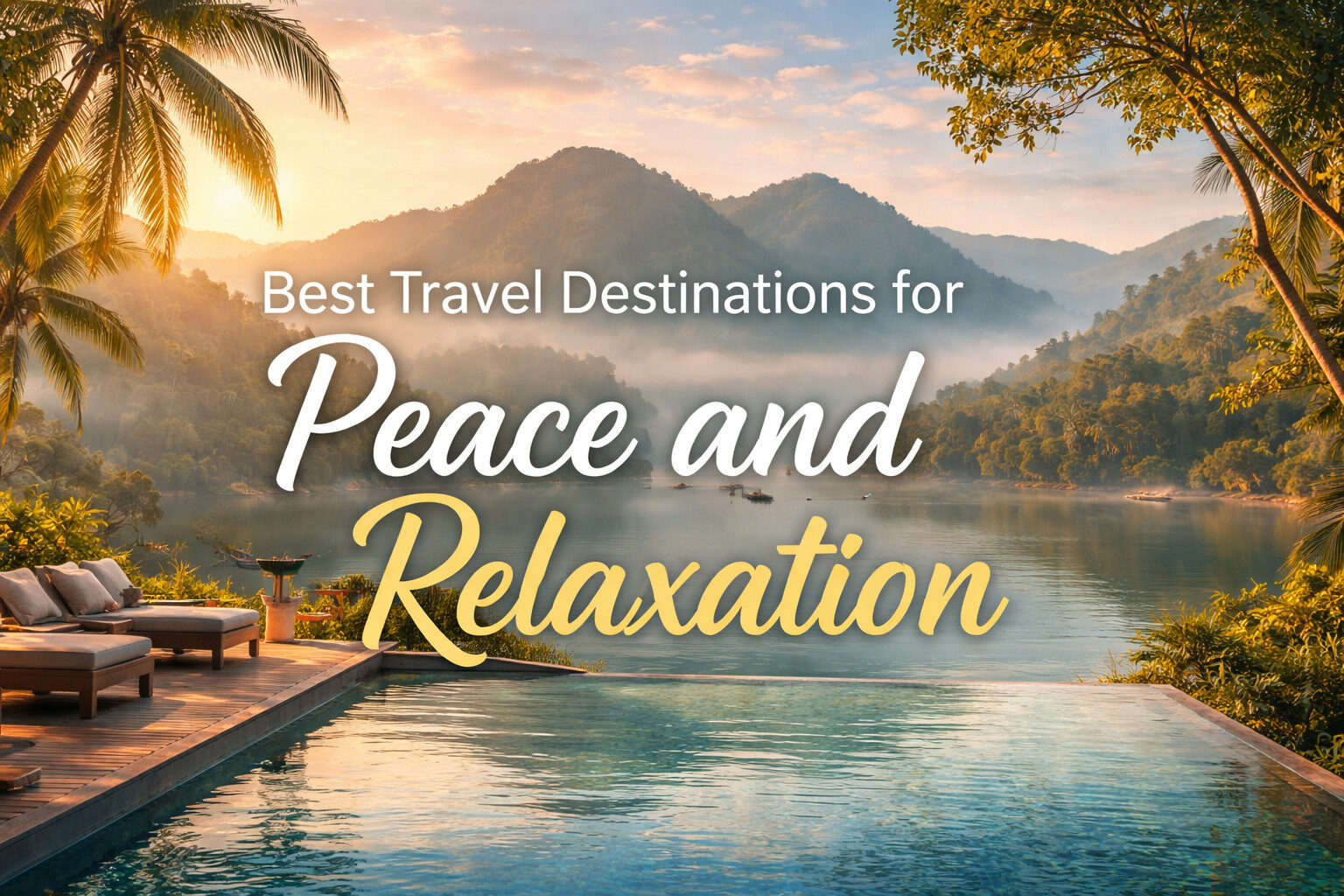 Best travel destinations for peace and relaxation