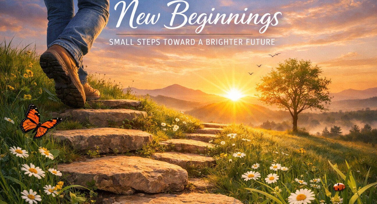 New Beginnings Small Steps Toward a Brighter Future