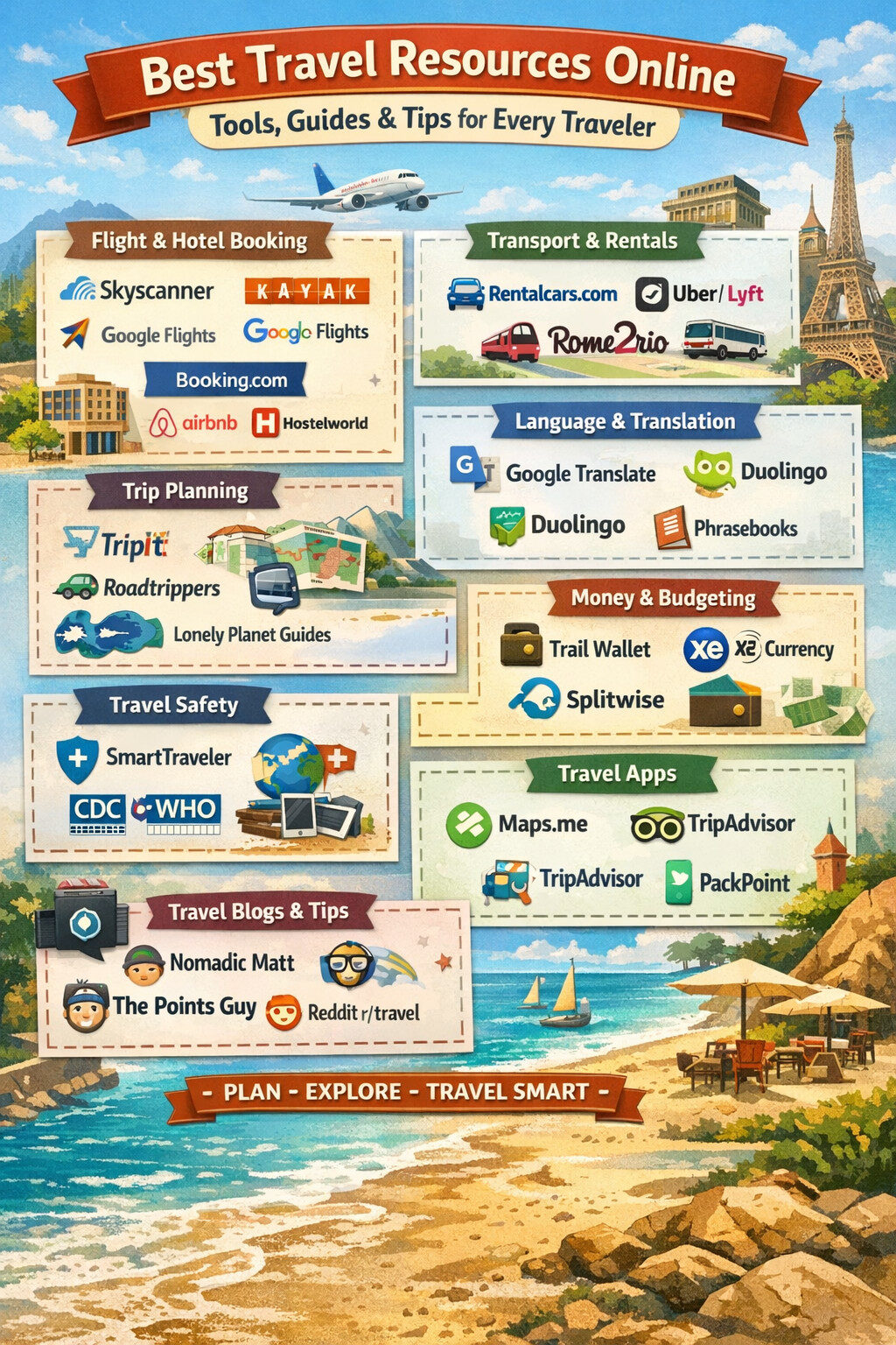 Best Travel Resources Online: Tools, Guides & Tips for Every Traveler