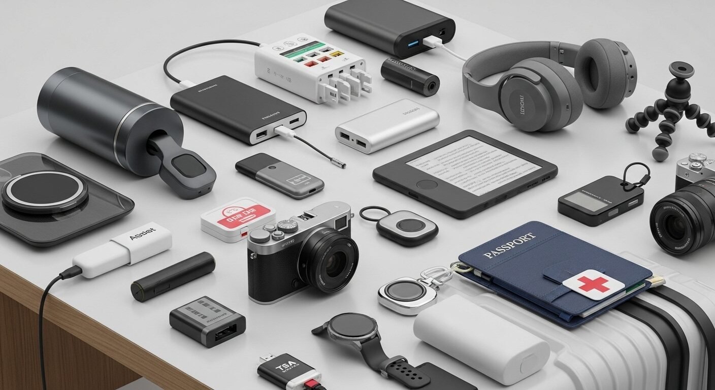 Essential travel gadgets for international trips