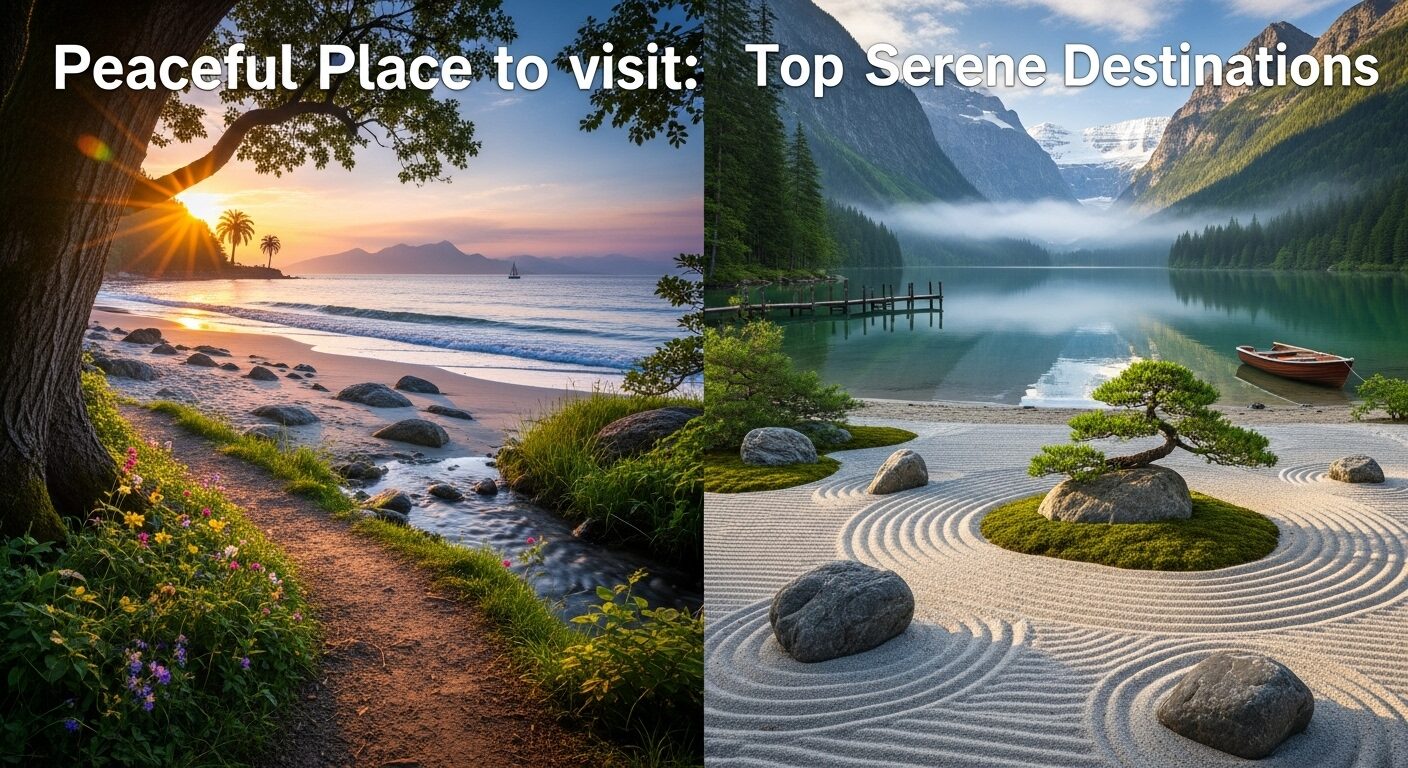 Peaceful place to visit: Top Serene Destinations