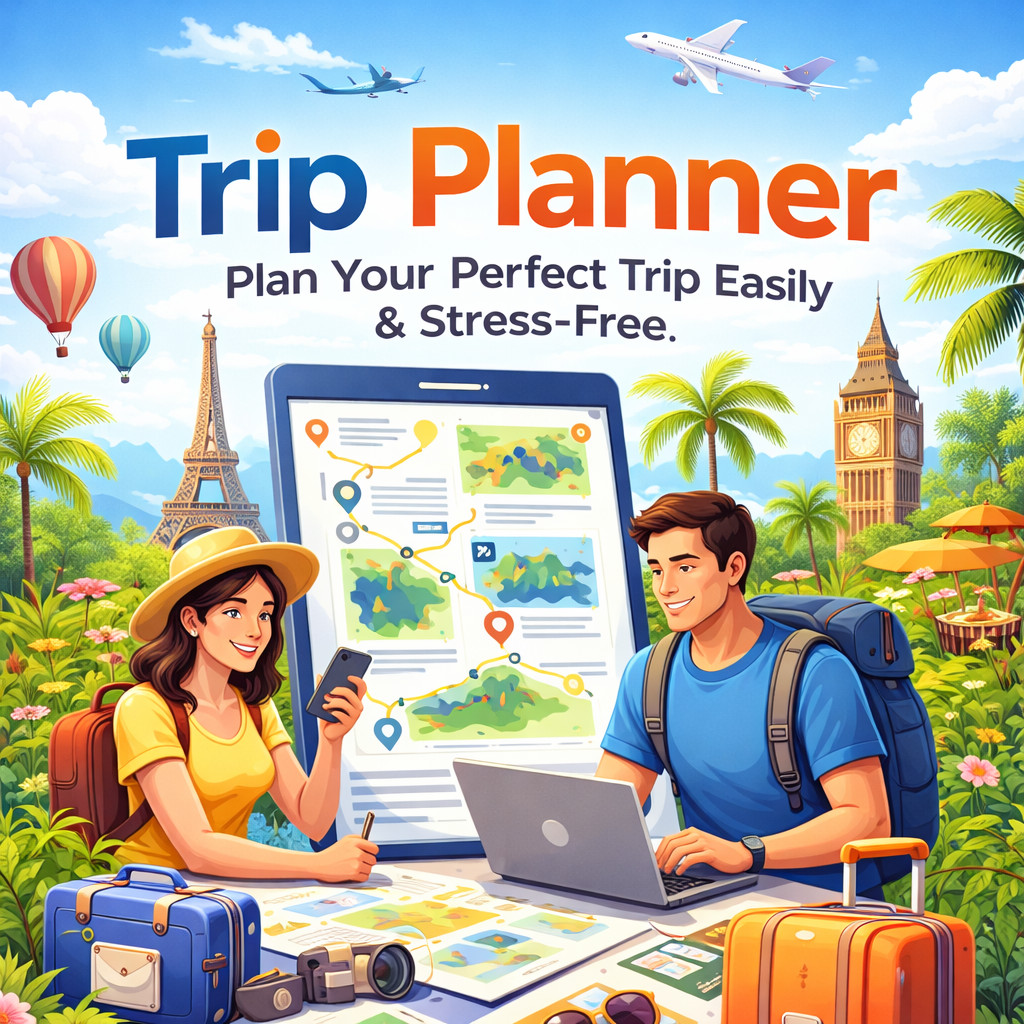 Trip Planner: Plan Your Perfect Trip Easily & Stress-Free