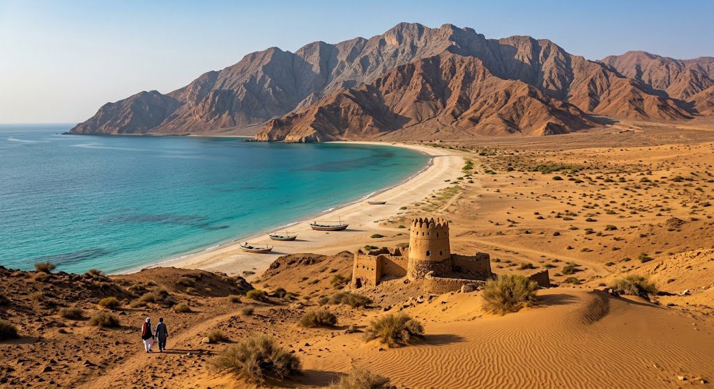Pakistan’s beautiful coastline, golden deserts, and historic landmarks showcasing diverse landscapes and rich cultural heritage.