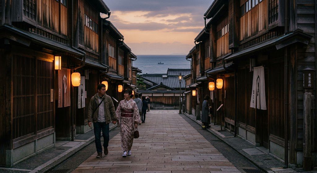Japan travel experience for families and couples featuring sushi, ramen, and traditional Japanese cuisine.