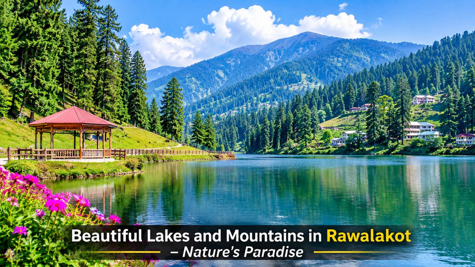 Beautiful Lakes and Mountains in Rawalakot – Nature's Paradise