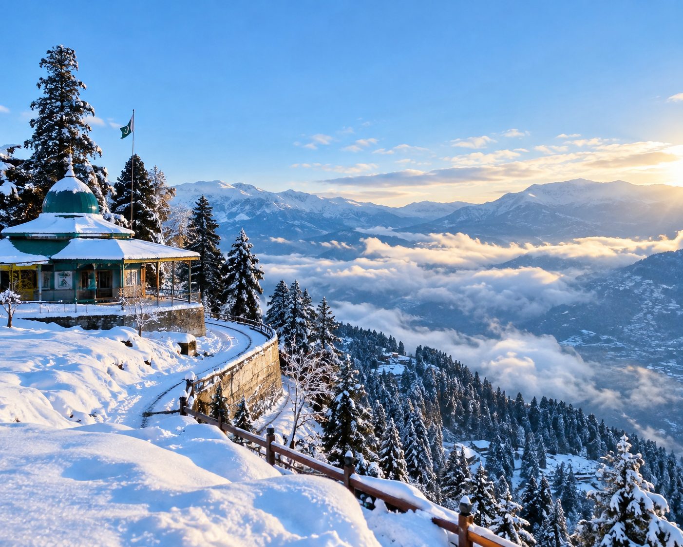 Pir Chinasi Azad Kashmir Explore Beautiful Mountain Views